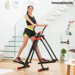 Aerial Fitness Walker - Innovagoods AirWalker - Hometrainer - Loopband - Loop Band - Crosstrainer - Hardlopen - Indoor - Hometrainer Elektrisch - Fitness - Home Gym - Gym - Air Walker - Home Gym -FitForce Outlet Winkel 1200x1200 2064