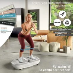 Sportstech Germany VP300 Trilplaat - 2x1000 Watt - Bluetooth -FitForce Outlet Winkel 1200x1200 2102