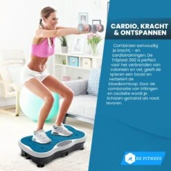 BX Fitness® - Trilplaat Fitness Body Blauw - Incl Weerstandsbanden & Voedingsgids - Sport Trilplaat - Powerplate Voor Cardiotrainingen - Trainingsapparatuur Voor Krachttraining - Ontvang NU Met Duidelijke Handleiding Met Oefeningen + Recepten! 17 BX Fitness® - Trilplaat Fitness Body Blauw - Incl Weerstandsbanden & Voedingsgids - Sport Trilplaat - Powerplate Voor Cardiotrainingen - Trainingsapparatuur Voor Krachttraining - Ontvang NU Met Duidelijke Handleiding Met Oefeningen + Recepten! -FitForce Outlet Winkel 1200x1200 2114