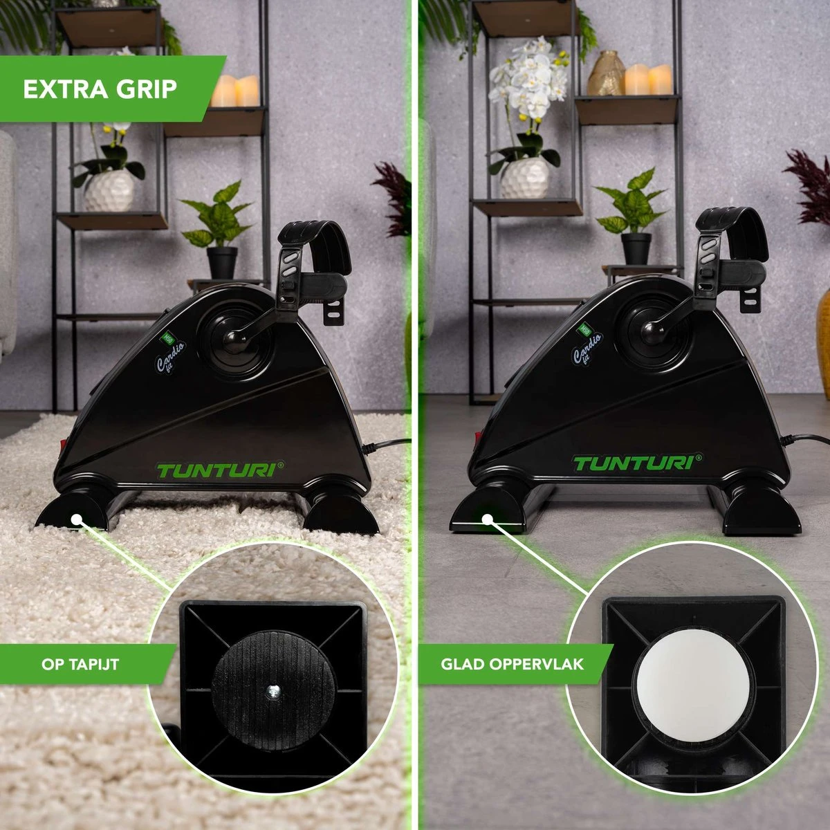 Tunturi Cardio Fit M50 Mobiliteitstrainer - Elektrische Stoelfiets - Bevorderd Revalidatie En Bloedcirculatie - Gemotoriseerd - Arm En Beentrainer - Voor Senioren 3 Tunturi Cardio Fit M50 Mobiliteitstrainer - Elektrische Stoelfiets - Bevorderd Revalidatie En Bloedcirculatie - Gemotoriseerd - Arm En Beentrainer - Voor Senioren - Afbeelding 3