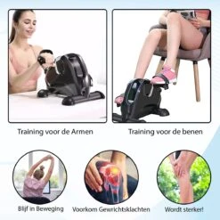 Luxari - Stoelfiets Pro - Verstelbare Weerstand - Inclusief Grip Mat - Handgreep - Display - Hometrainer - Deskbike - Beentrainer – Armtrainer - Fietstrainer - Bewegingstrainer 9 Luxari - Stoelfiets Pro - Verstelbare Weerstand - Inclusief Grip Mat - Handgreep - Display - Hometrainer - Deskbike - Beentrainer – Armtrainer - Fietstrainer - Bewegingstrainer -FitForce Outlet Winkel 1200x1200 2138