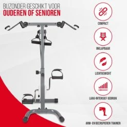 3-in-1 Hometrainer Fietstrainer Fitness Stoelfiets Armtrainer Pedaaltrainer - Voor Senioren Of Revalidatie 10 3-in-1 Hometrainer Fietstrainer Fitness Stoelfiets Armtrainer Pedaaltrainer - Voor Senioren Of Revalidatie -FitForce Outlet Winkel 1200x1200 2146
