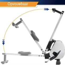 Roeitrainer Met 8 Weerstandsniveaus - Roeimachine Inklapbaar - Roeiapparaat Met Trainingscomputer -FitForce Outlet Winkel 1200x1200 2232