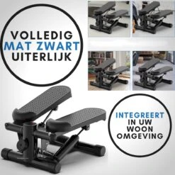Marbo Stepper - Stepper Fitness - Home Trainer - Verstevigd - 2 Weerstandsbanden - Met Monitor - Verstelbare Weerstand - Step Fitness - Mini Stepper - Verticale Stepper - Professioneel - - Stair Stepper - Step-apparaat - Mini Fitnessapparaat - Step -FitForce Outlet Winkel 1200x1200 2245