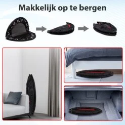 Luxari - Fitness Trampoline Pro - Inclusief Stang En Beschermhoes - 105 Cm Diameter - Opvouwbaar - Belastbaar Tot 150 Kg - Hometrainer - Fitness Trampoline -FitForce Outlet Winkel 1200x1200 2307