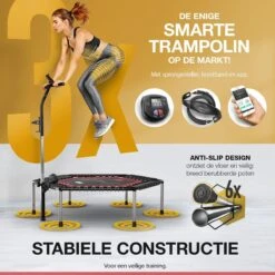 Sportstech Germany - HTX100 Smart Fitness-trampoline Met App -FitForce Outlet Winkel 1200x1200 2315