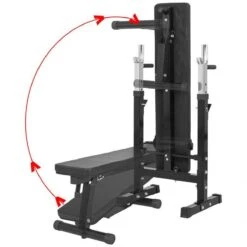 SOUTHWALL Halterbank - Fitnessbank - Verstelbare Haltersteunen - Belastbaar Tot 200kg - Zwart 12 SOUTHWALL Halterbank - Fitnessbank - Verstelbare Haltersteunen - Belastbaar Tot 200kg - Zwart -FitForce Outlet Winkel 1200x1200 275
