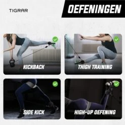 Tigrar - Ankle Strap - Barbell Pad - 2 X Fitness Enkelband 1 X Nekbeschermer Voor Halterstang - Compleet Bundelpakket -FitForce Outlet Winkel 1200x1200 29