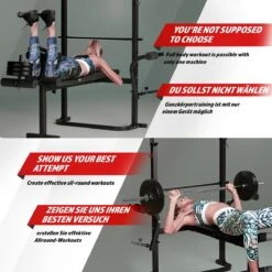 Physionics - Multifunctionele Halterbank - Butterfly Oefening, Sit-ups - Krachttraining - Training Benen - Verstelbare Rugleuning In 4 Standen, Maximum Draagvermogen 255kg - Zwart 26 Physionics - Multifunctionele Halterbank - Butterfly Oefening, Sit-ups - Krachttraining - Training Benen - Verstelbare Rugleuning In 4 Standen, Maximum Draagvermogen 255kg - Zwart -FitForce Outlet Winkel 1200x1200 296