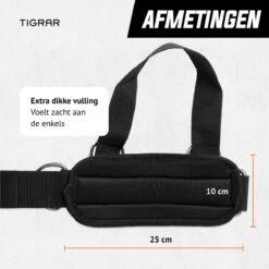 Tigrar - Ankle Strap - Barbell Pad - 2 X Fitness Enkelband 1 X Nekbeschermer Voor Halterstang - Compleet Bundelpakket -FitForce Outlet Winkel 1200x1200 31