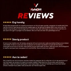 Venom Sports 4 In 1 Multifunctionele Trainingsbank - Geschikt Voor Trainen Van Bicep, Borst, Onderrug En Buik - Fitnessbank - Bench Press - Trainingsbank - Zwart/rood -FitForce Outlet Winkel 1200x1200 313