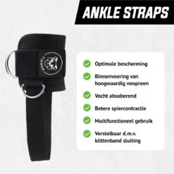 Tigrar - Ankle Strap - Barbell Pad - 2 X Fitness Enkelband 1 X Nekbeschermer Voor Halterstang - Compleet Bundelpakket -FitForce Outlet Winkel 1200x1200 34