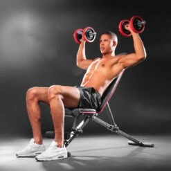 Sportstech BRT400 | Opklapbare Halterbank | Compleet Opgebouwd Geleverd | Buiktrainer | Veilig Vergrendelsysteem -FitForce Outlet Winkel 1200x1200 341