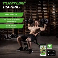 Tunturi UB20 Utility Fitnessbank - Halterbank - Trainingsbank - Buikspierbank - Verstelbaar - Incl. Gratis Tunturi Training App 13 Tunturi UB20 Utility Fitnessbank - Halterbank - Trainingsbank - Buikspierbank - Verstelbaar - Incl. Gratis Tunturi Training App -FitForce Outlet Winkel 1200x1200 342