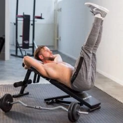 Tectake Trainingsbank - Universelel Halterbank, Buiktrainer & Rugtrainer -FitForce Outlet Winkel 1200x1200 349