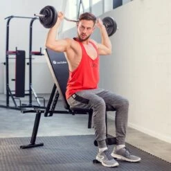 Tectake Trainingsbank - Universelel Halterbank, Buiktrainer & Rugtrainer -FitForce Outlet Winkel 1200x1200 350