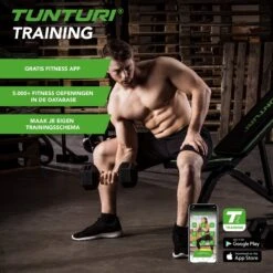 Tunturi UB40 Utility Bench Fitnessbank - Halterbank - Trainingsbank - Buikspierbank - Verstelbaar -FitForce Outlet Winkel 1200x1200 359