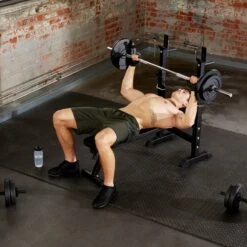 TecTake - Halterbank Voor Lange Halters - Hoogte Verstelbaar - Zwart - 402148 -FitForce Outlet Winkel 1200x1200 364