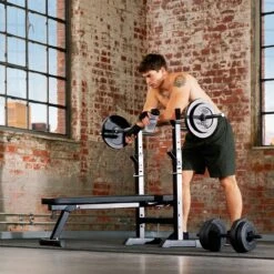 TecTake - Halterbank Voor Lange Halters - Hoogte Verstelbaar - Zwart - 402148 -FitForce Outlet Winkel 1200x1200 366