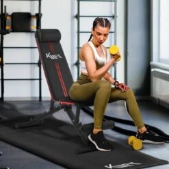 KM-Fit Multifunctionele Opvouwbare Gewichtsbank Full Body Workout Fitness Sport 16 KM-Fit Multifunctionele Opvouwbare Gewichtsbank Full Body Workout Fitness Sport -FitForce Outlet Winkel 1200x1200 375