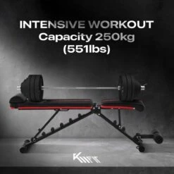 KM-Fit Multifunctionele Opvouwbare Gewichtsbank Full Body Workout Fitness Sport 19 KM-Fit Multifunctionele Opvouwbare Gewichtsbank Full Body Workout Fitness Sport -FitForce Outlet Winkel 1200x1200 378