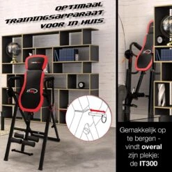 Sportstech IT300 Trainingsbank - Rugtrainer - Opvouwbaar Pull-up Stang -FitForce Outlet Winkel 1200x1200 385