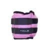 Focus Fitness - Pols-/enkelgewichten - Ankle Weights - 2 X 1,5 Kg - Roze - Gewichten - Verstelbaar