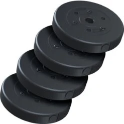 ScSPORTS® Gewichten Set 20 KG - Kunststof - 4 X 5 Kg - 30 Mm - Halterschijven -FitForce Outlet Winkel 1200x1200 439