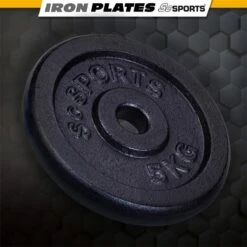 ScSPORTS® 20 Kg Halterschijven Set - Gietijzer - 30 Mm - 4x5 Kg - Gewichten -FitForce Outlet Winkel 1200x1200 451