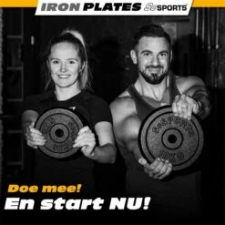 ScSPORTS® 20 Kg Halterschijven Set - Gietijzer - 30 Mm - 4x5 Kg - Gewichten -FitForce Outlet Winkel 1200x1200 453