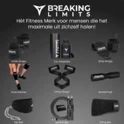 Breaking Limits Barbell Pad – Voor Squat & Hip Thrust – Nekbeschermer Voor Halterstang – Squat Pad/Kussen – Zwart -FitForce Outlet Winkel 1200x1200 502