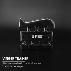 U-Fit One 7 Delige Handtrainer Set - Verstelbare Handgrip - Handknijper - Knijphalter - Stressbal - Vingertrainer - Onderarm Trainer -FitForce Outlet Winkel 1200x1200 568