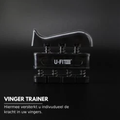 U-Fit One 7 Delige Handtrainer Set - Verstelbare Teller Handgrip - Handknijper - Knijphalter - Stressbal - Vingertrainer - Onderarm Trainer -FitForce Outlet Winkel 1200x1200 629