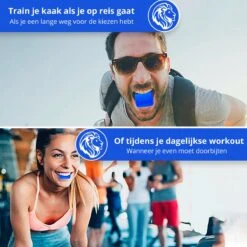Blue Lion Kaaktrainer - Kaaklijn Trainer - Kaak Trainer Met Opbergdoos En Ketting - 2 Extra Bijtstrips - Jawline Trainer -FitForce Outlet Winkel 1200x1200 651