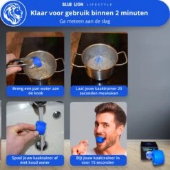 Blue Lion Kaaktrainer - Kaaklijn Trainer - Kaak Trainer Met Opbergdoos En Ketting - 2 Extra Bijtstrips - Jawline Trainer -FitForce Outlet Winkel 1200x1200 653