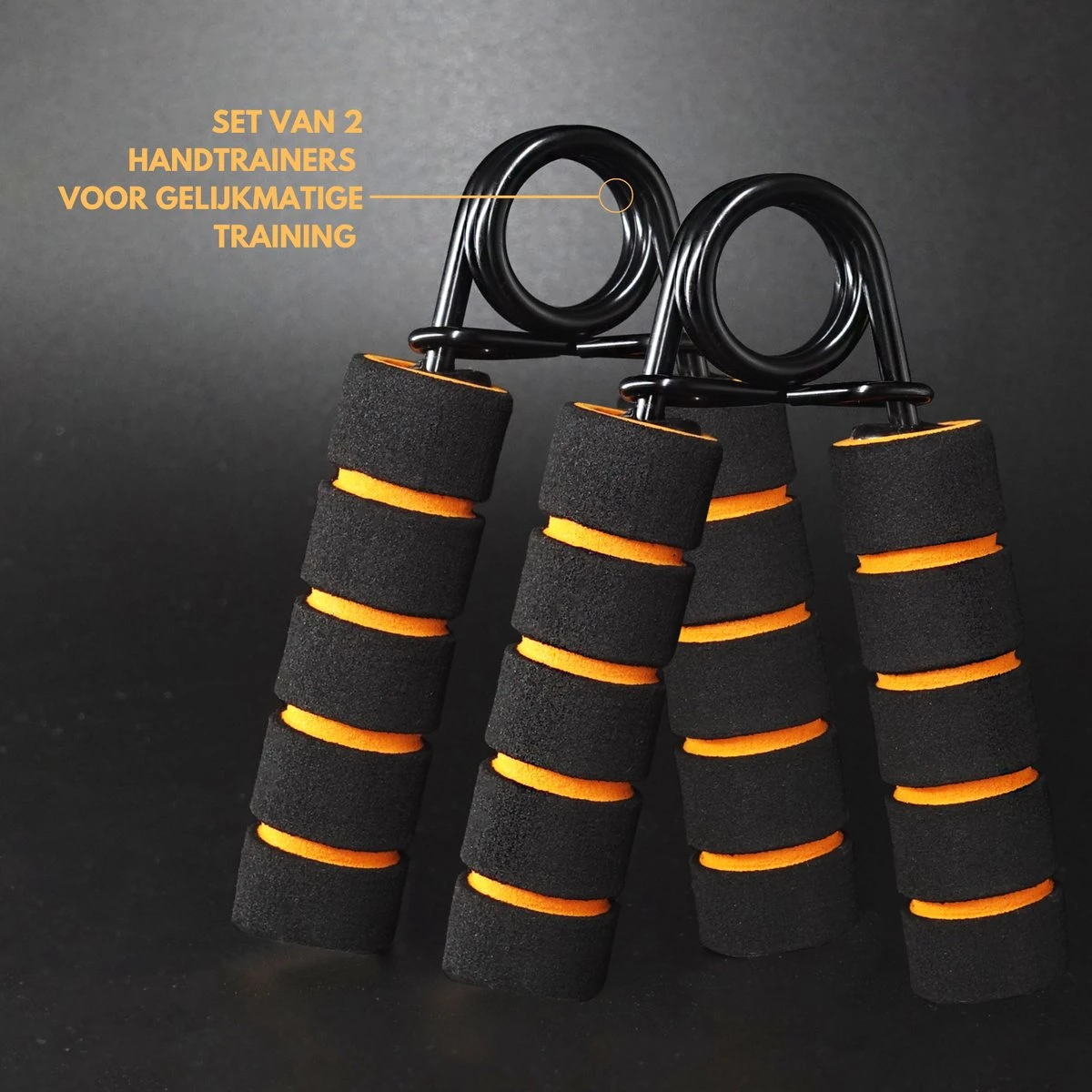 U Fit One 2 Stuks Handtrainer Set - 25kg Weerstand - Handknijper - Knijphalter- Onderarm Trainer Fitness - Grip - Grijper - Hand Trainer - Grip Trainer - RSI - Pols 4 U Fit One 2 Stuks Handtrainer Set - 25kg Weerstand - Handknijper - Knijphalter- Onderarm Trainer Fitness - Grip - Grijper - Hand Trainer - Grip Trainer - RSI - Pols - Afbeelding 4