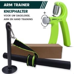 Wrist Roller - Onderarm Trainer - Forearm Trainer - Incl. Handknijper - Knijphalter -FitForce Outlet Winkel 1200x1200 688