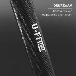 U-Fit One Metal Handtrainer 90kg Met 2 Soft Touch Sleeves - Grip Trainer - Handknijper - Knijphalter - Armtrainer - Hand Knijper - Handgripper - Heavy Gripper - Onderarm - Buigveer -FitForce Outlet Winkel 1200x1200 709