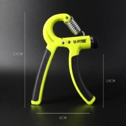 U-Fit One Green Handtrainer Met Vingertrainer - Handknijper Set - Knijphalter - Onderarm Trainer - Vinger - Fitness -FitForce Outlet Winkel 1200x1200 723