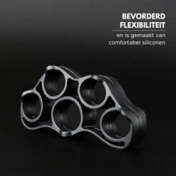 U-Fit One Oranje Handtrainer Met Vingertrainer - Handknijper Set - Knijphalter - Onderarm Trainer - Vinger - Fitness -FitForce Outlet Winkel 1200x1200 734