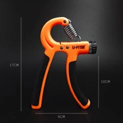 U-Fit One Oranje Handtrainer Met Vingertrainer - Handknijper Set - Knijphalter - Onderarm Trainer - Vinger - Fitness -FitForce Outlet Winkel 1200x1200 735