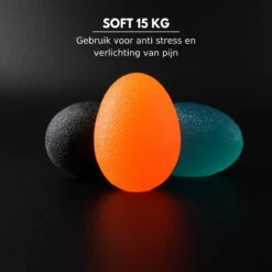 U Fit One® 3 Delige Stressbal Set Met Handleiding - Stressballen - Fidget - Handtrainer - Handknijper - Knijphalter- Onderarm Trainer - Grijper - Hand & Grip Trainer - RSI - Pols - Fitness - Ufitone -FitForce Outlet Winkel 1200x1200 748