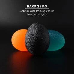 U Fit One® 3 Delige Stressbal Set Met Handleiding - Stressballen - Fidget - Handtrainer - Handknijper - Knijphalter- Onderarm Trainer - Grijper - Hand & Grip Trainer - RSI - Pols - Fitness - Ufitone -FitForce Outlet Winkel 1200x1200 750
