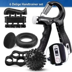 KANGKA 6 Delige Handtrainer Set – Verstelbare Handknijper - Handgrip - Vingertrainer - Onderarm Grip Trainer – Stressbal, Knijphalter, Stretcher & Grip Bal 15 KANGKA 6 Delige Handtrainer Set – Verstelbare Handknijper - Handgrip - Vingertrainer - Onderarm Grip Trainer – Stressbal, Knijphalter, Stretcher & Grip Bal -FitForce Outlet Winkel 1200x1200 759