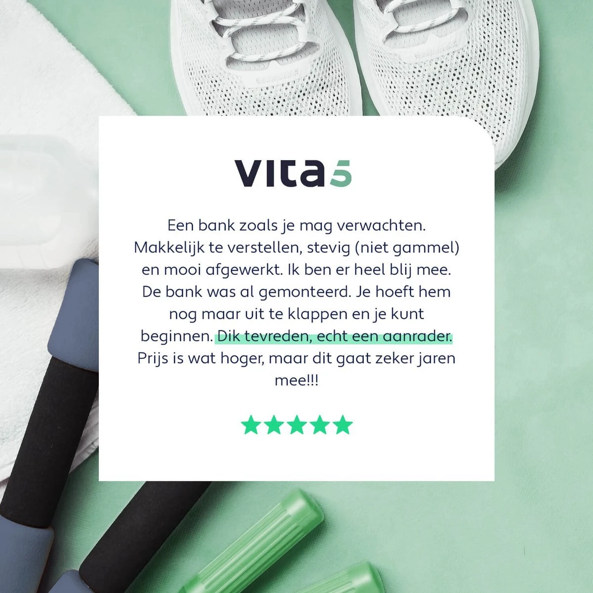 Vita5 Halterbank – Fitnessbank – Verstelbaar Met Rugleuning – Voor Gewichten – Incl. Weerstandsbanden En Beenhouder – Inklapbaar 7 Vita5 Halterbank – Fitnessbank – Verstelbaar Met Rugleuning – Voor Gewichten – Incl. Weerstandsbanden En Beenhouder – Inklapbaar - Afbeelding 7