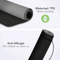 LifeGoods Yogamat - 61x183x0,6cm - Draagriem - Extra Dik - Zwart/Grijs 12 LifeGoods Yogamat - 61x183x0,6cm - Draagriem - Extra Dik - Zwart/Grijs -FitForce Outlet Winkel 1200x1200 813