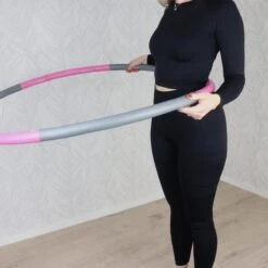 Orange85 Fitness Hoepel - Hoelahoep - 1,5 KG - 100cm - Volwassenen - Hoepelen - Hoolahoop - Sport - Roze - Soft - Afvallen