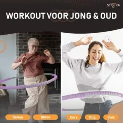 Fitness Hoelahoep - Cadeau - Sport Hoepel - Hoelahoep Volwassenen - Waist Trainer - Gym - Thuis - 1-4 KG/94 Cm+ Gratis Hoepeltas -FitForce Outlet Winkel 1200x1200 849