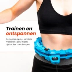 EdelSport - Hoelahoep - Fitness Hoelahoep - Hula Hoop - Hoelahoep Met Gewicht - Massage - Blauw 11 EdelSport - Hoelahoep - Fitness Hoelahoep - Hula Hoop - Hoelahoep Met Gewicht - Massage - Blauw -FitForce Outlet Winkel 1200x1200 872