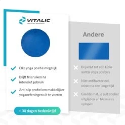 Ronde Yoga Mat Anti Slip (140 Cm Doorsnede) - Yogamat Extra Dik (6mm) - Yoga Matje | VITALIC -FitForce Outlet Winkel 1200x1200 920